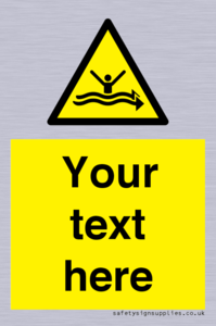 Custom Warning strong currents